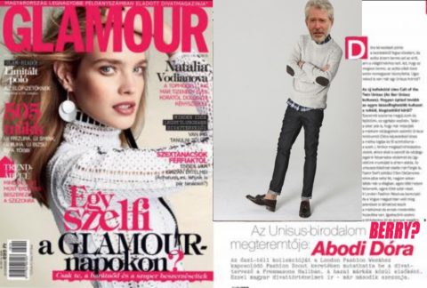 Glamour magazine featuring Andrew Berry
