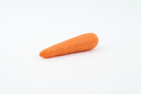 A baby carrot.
